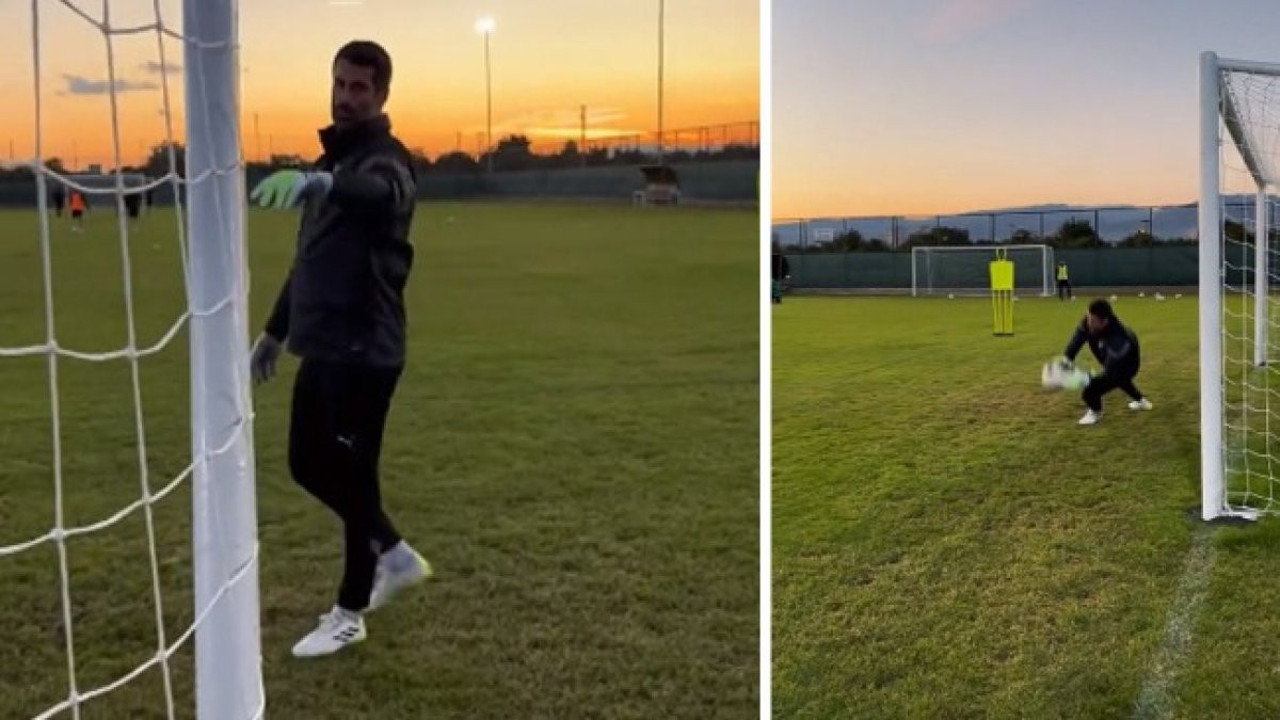 Volkan Demirel İstanbulspor maçı öncesi kaleyi devraldı