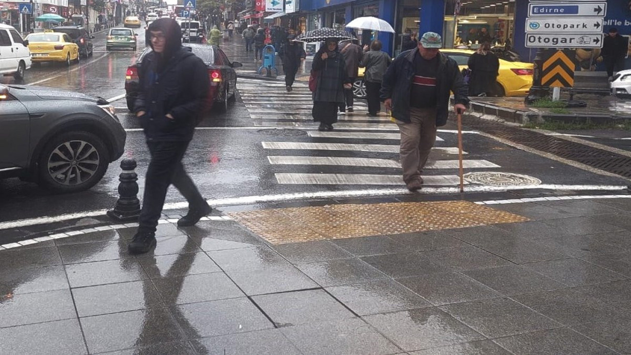 Tekirdağ’da sağanak yağış (22 Kasım 2023)