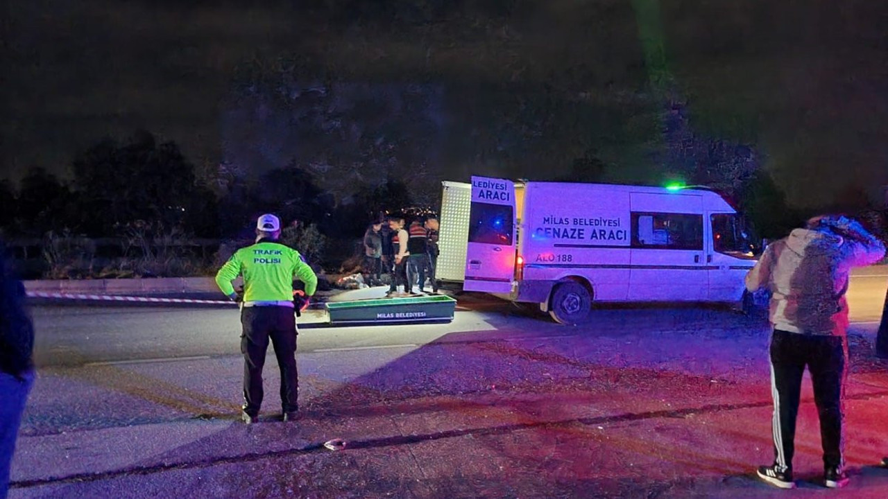 Muğla’da kaza 1 ölü 2 yaralı