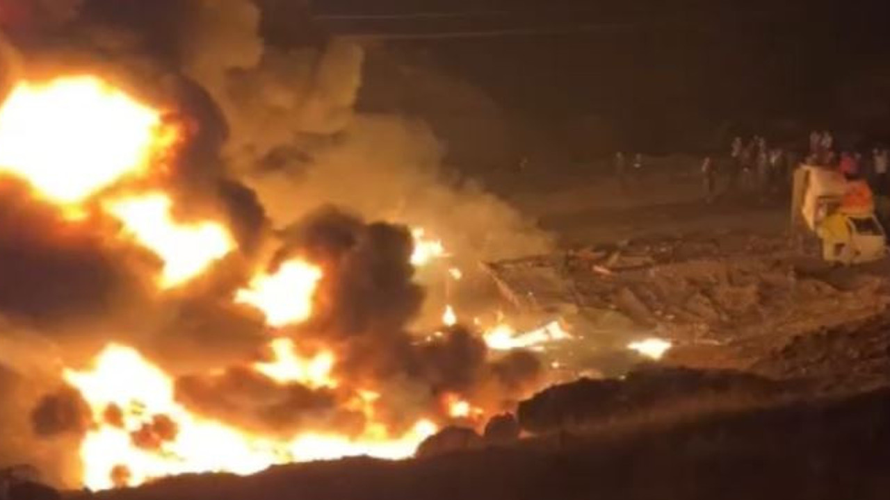 Irak'ta yakıt tankerleri çarpıştı Türk şoför öldü