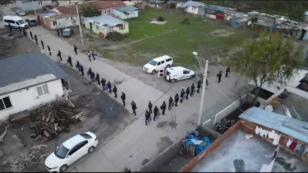 Bursa’da uyuşturucu operasyonu. Çok sayıda gözaltı yapıldı