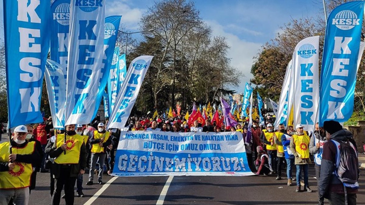 KESK 'Gelir Adaletsizliğine' karşı miting düzenleyecek