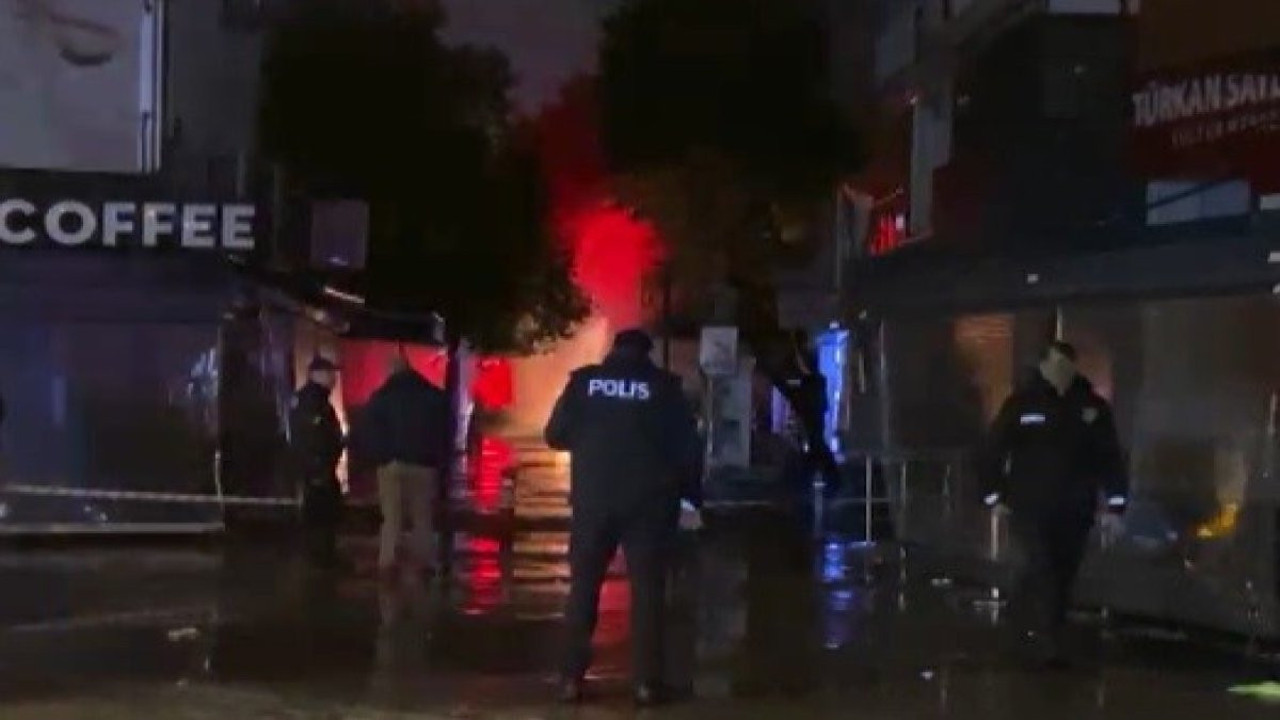 İzmir'de doğal gaz borusu patladı, yürekler ağza geldi