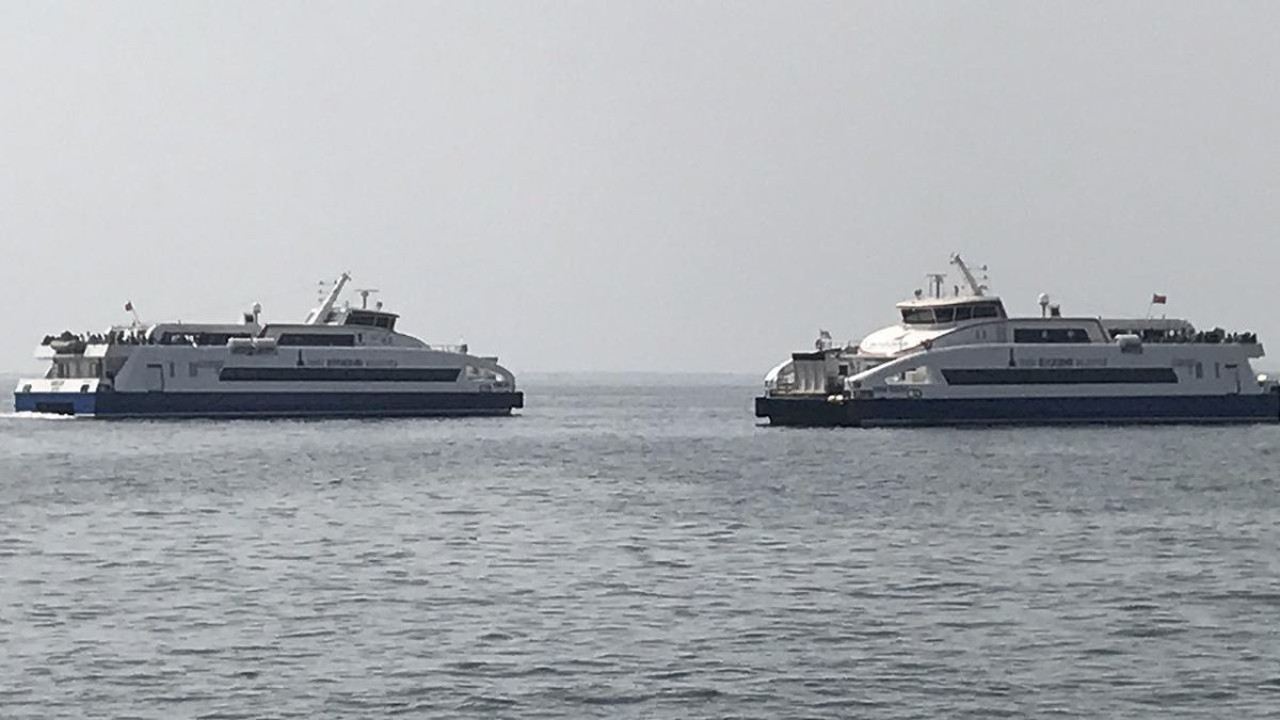 İzmir'de vapur seferleri normale döndü