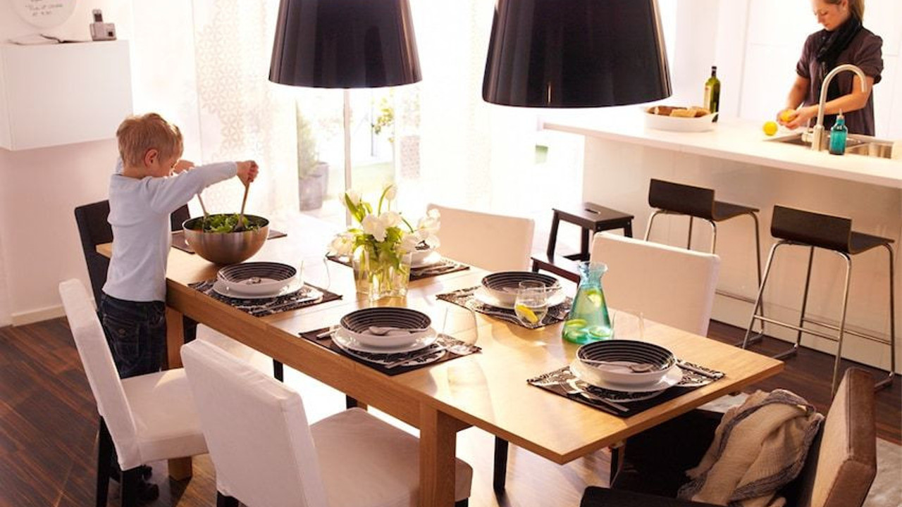 Yemek odası alırken bunlara dikkat. Konumu çok önemli
