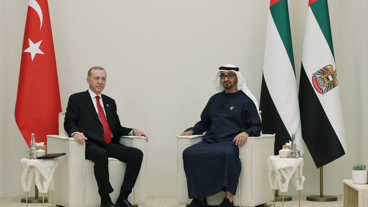 Cumhurbaşkanı Erdoğan BAE Devlet Başkanı Al Nahyan ile görüştü