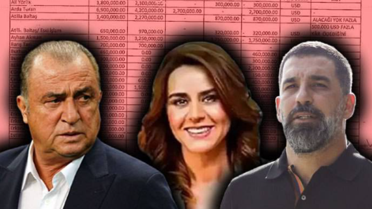 Seçil Erzan’ın evinden çıkan yeni liste. Fatih Terim ve şoförünün de ismi var