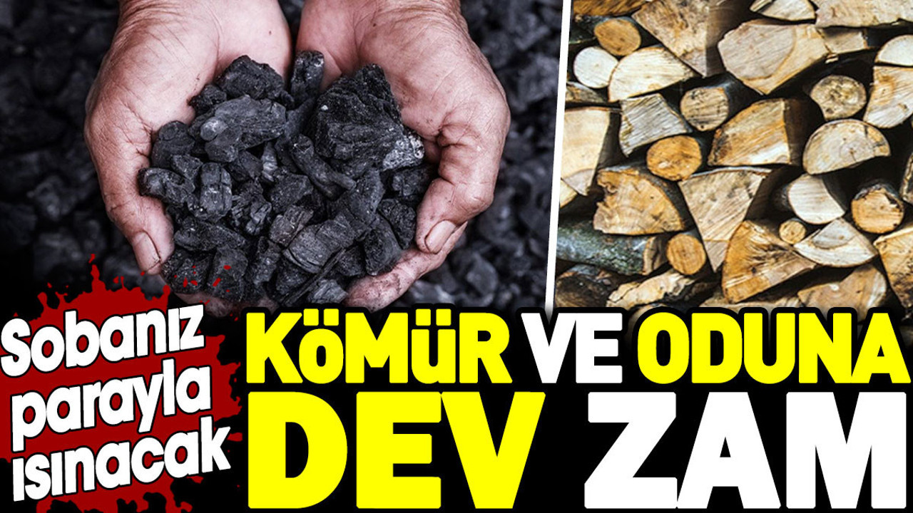 Kömür ve oduna dev zam. Sobanız parayla ısınacak
