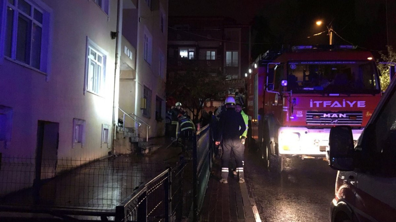 Çamaşır makinesi yangın çıkardı