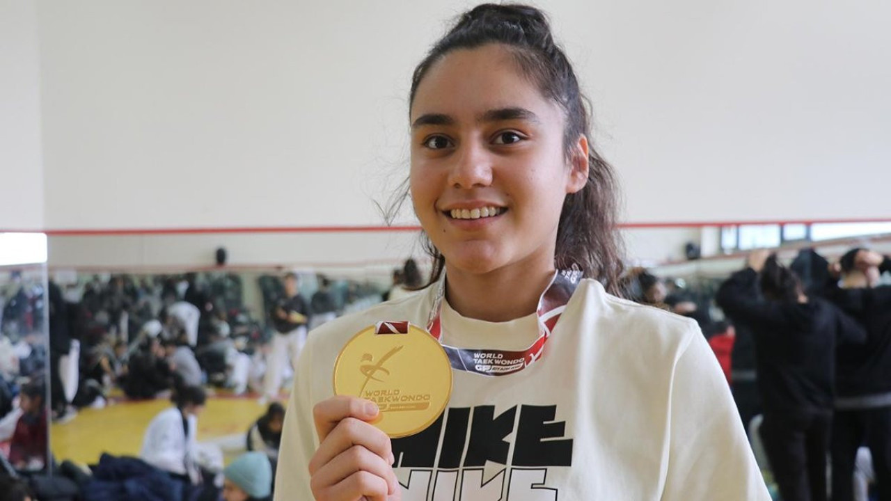 Sude Yaren Uzunçavdar altın madalya kazandı