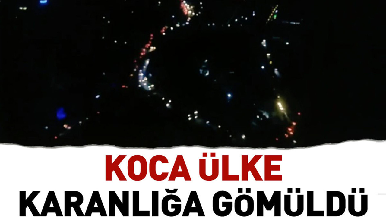 Sri Lanka karanlığa gömüldü. Tüm ülkede elektrikler gitti