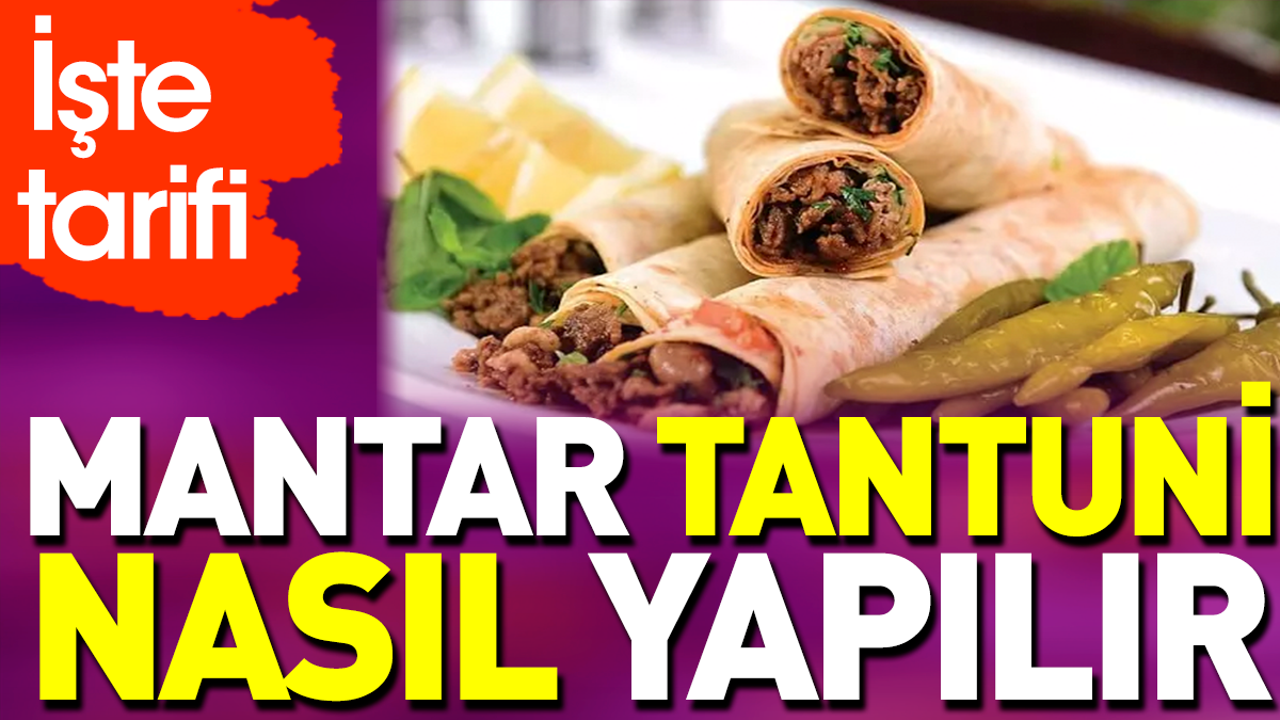 Mantar tantuni nasıl yapılır?