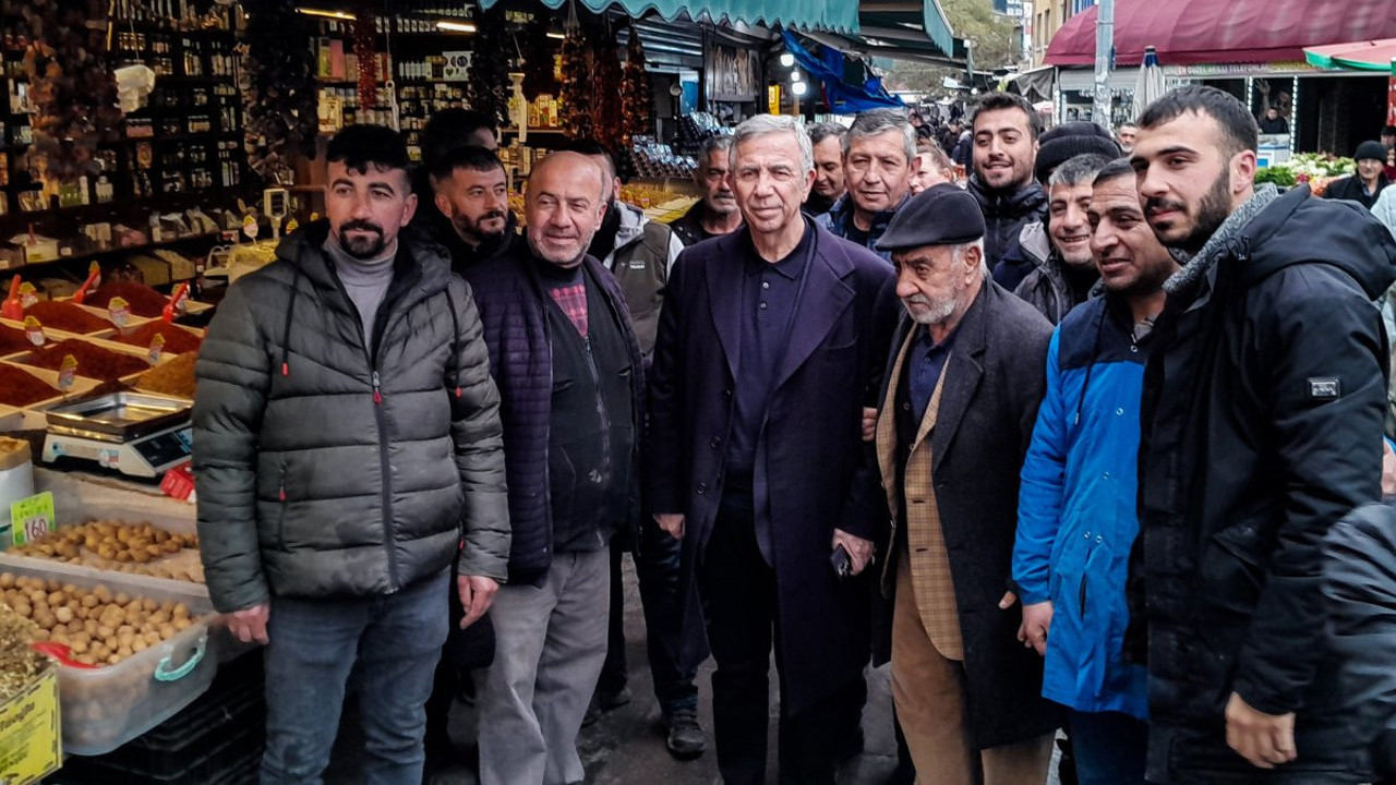 Mansur Yavaş’tan esnaf ziyareti