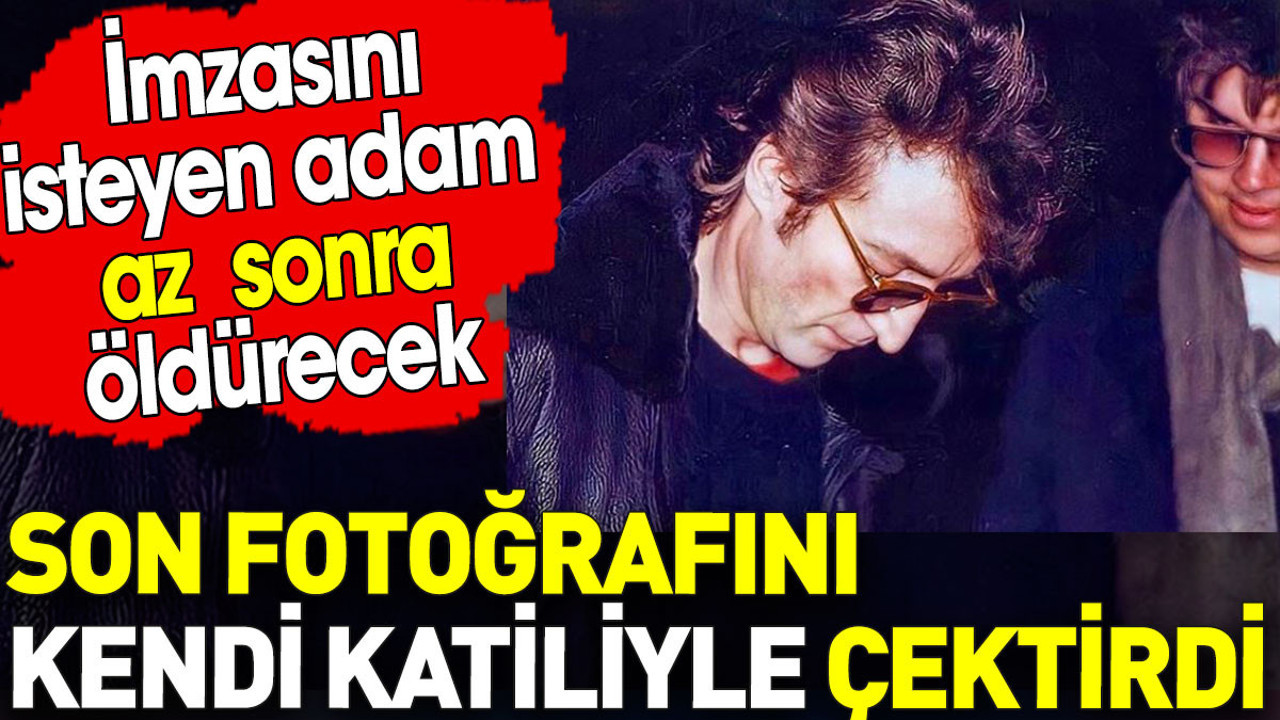 Son fotoğrafı kendi katiliyle çektirdi. İmzasını isteyen adam az sonra onu öldürecek