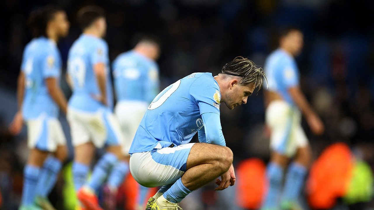 Manchester City çöktü kaldı. 90+5'te vurdular
