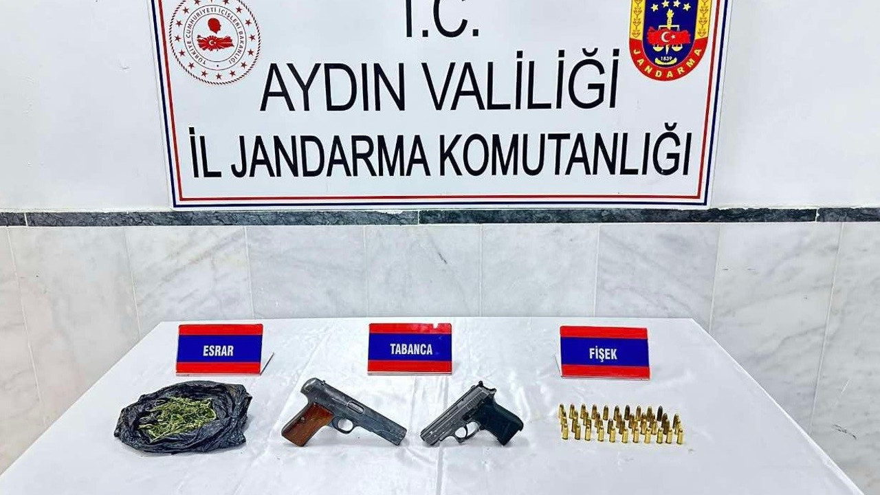 Aydın'da uyuşturucu operasyonunda 2 kişi gözaltına alındı