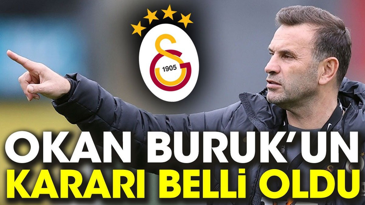 Galatasaray Karagümrük karşısında. İlk 11 belli oldu. Okan Buruk kararını verdi (20 Aralık 2023)