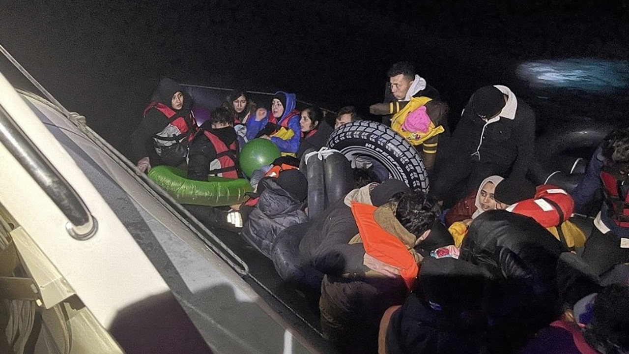 Çanakkale'de 40 kaçak göçmen yakalandı