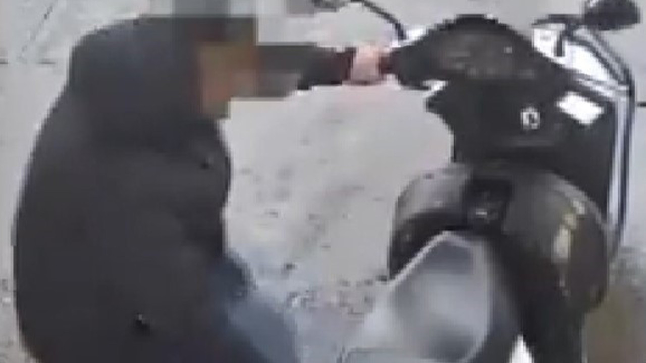 Motosiklet hırsızı 200 saatlik kamera takibiyle yakalandı