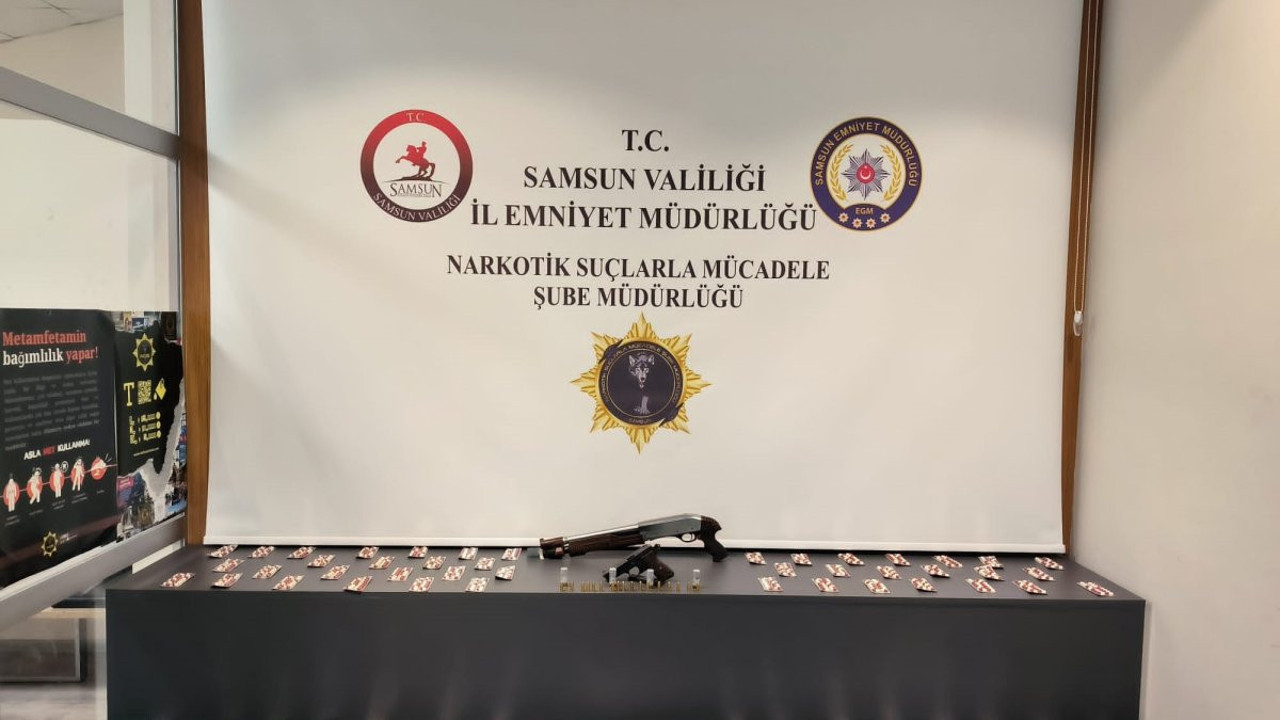 Samsun’da zehir tacirlerine operasyon: 3 gözaltı