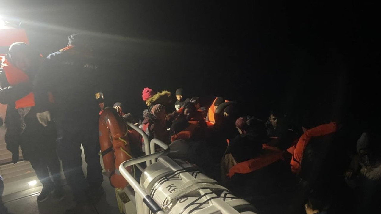 Çanakkale’de kaçak göçmen operasyonu