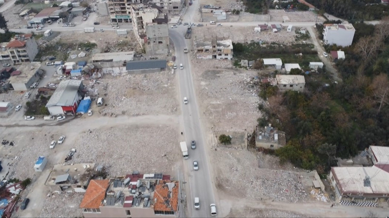 Samandağ'da enkazın büyük kısmı kaldırıldı