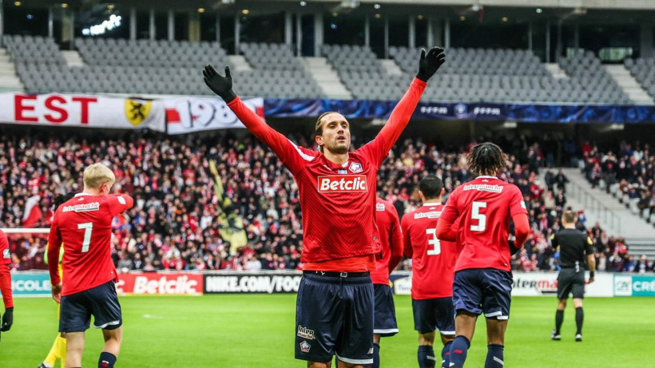 Yusuf Yazıcı şov yaptı Lille tam 12 golle kazandı