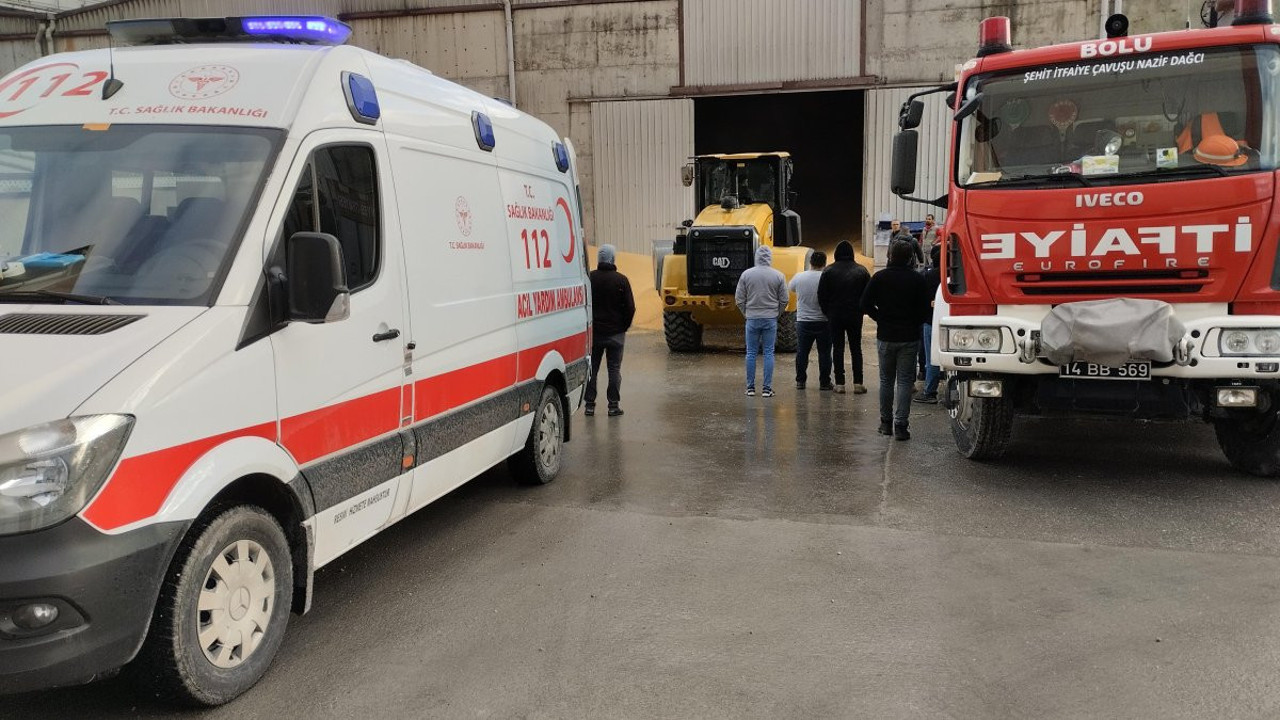 Bolu’da feci ölüm! Tonlarca mısırın altında kalan işçi öldü