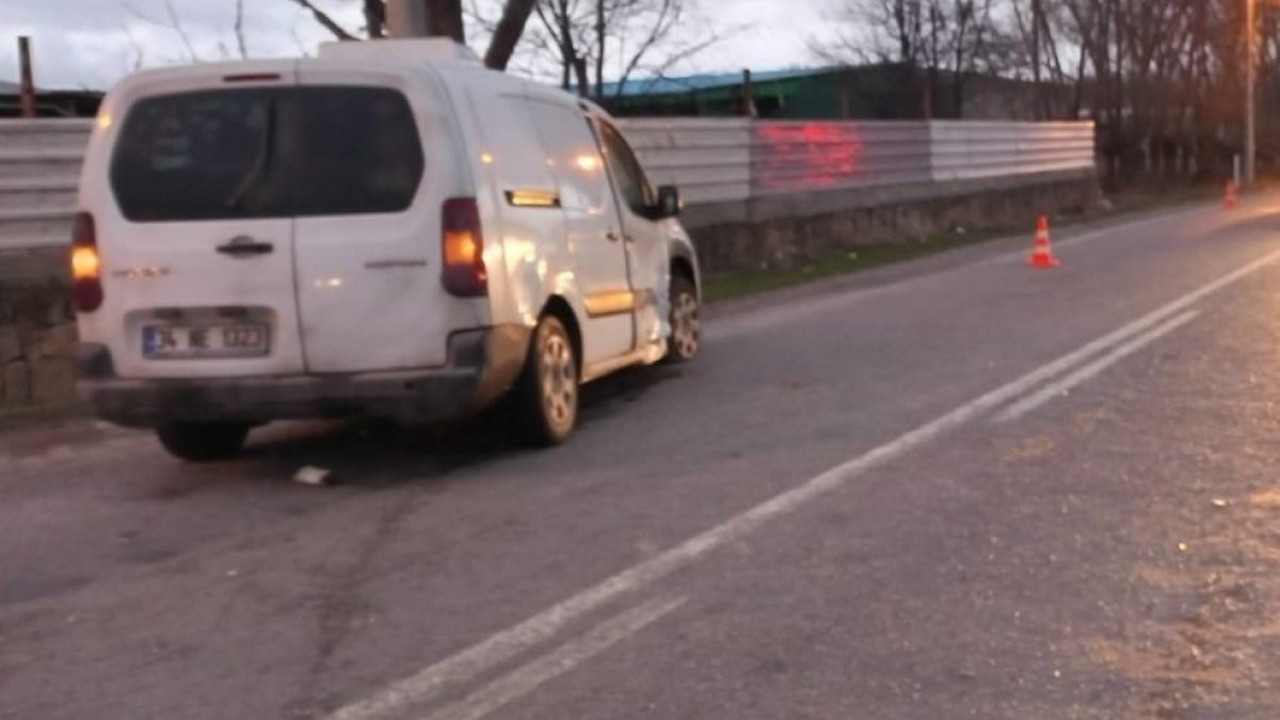 Afyon'da trafik kazası. 2 yaralı
