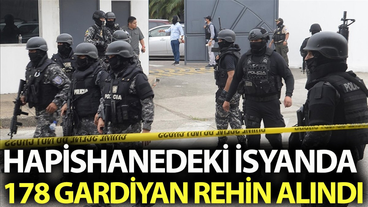 Hapishanedeki isyanda 178 gardiyan rehin alındı