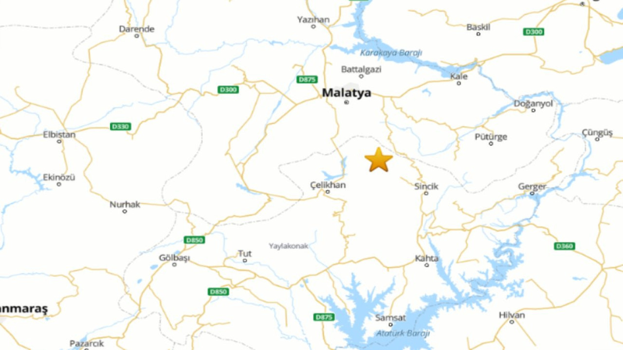 Son Dakika... Adıyaman'da deprem