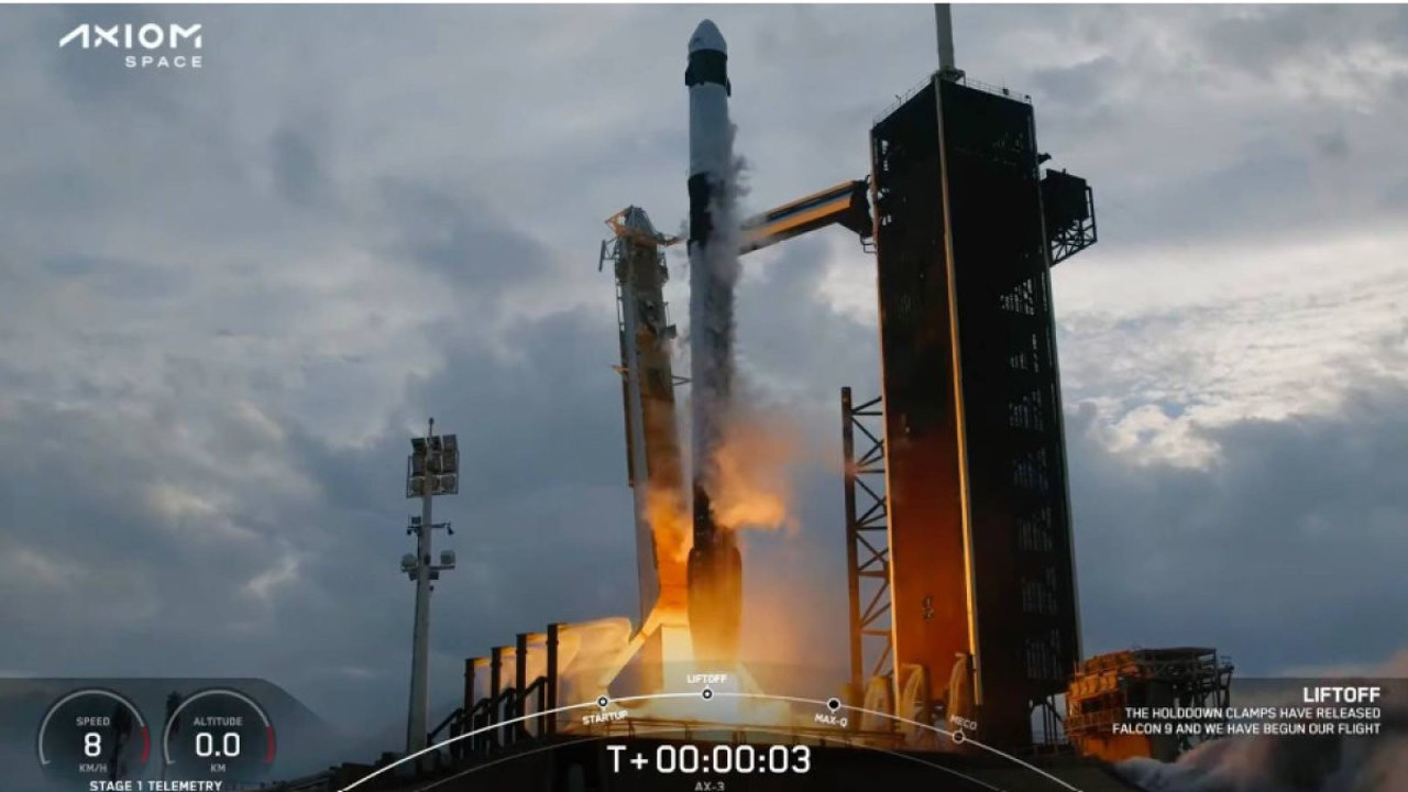 Son dakika... Türkiye’nin ilk insanlı uzay yolculuğu başladı. Fırlatma gerçekleşti