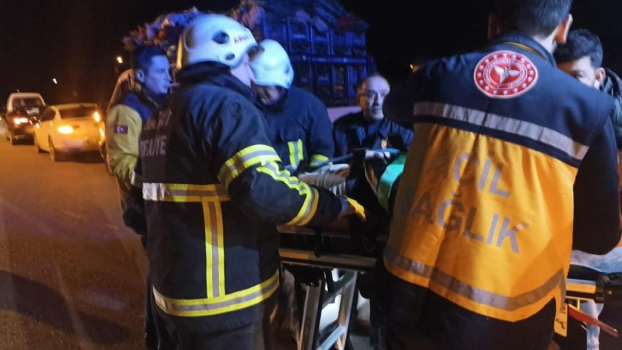 Hatay’da kontrolden çıkan araç bir bahçeye uçtu. 6 yaralı