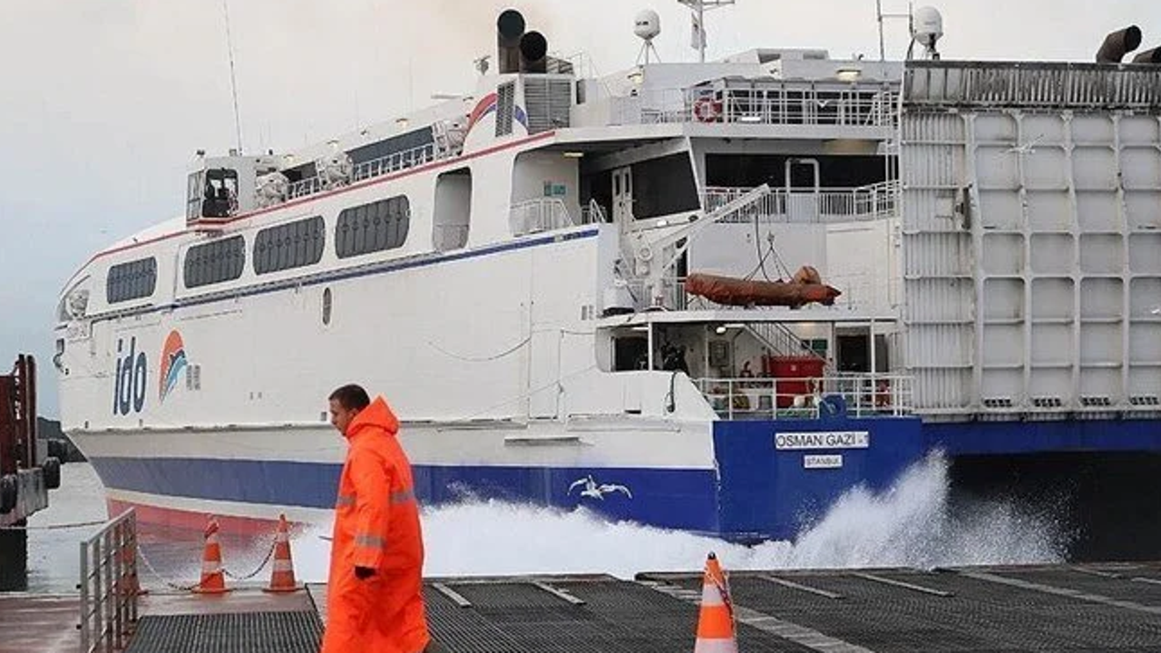 İDO ve BUDO seferleri iptal etti