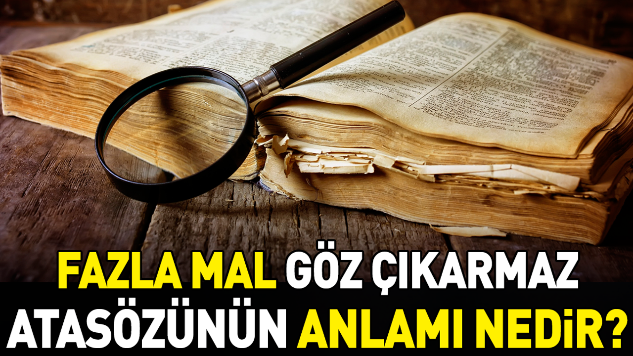 Fazla mal göz çıkarmaz atasözünün anlamı nedir?