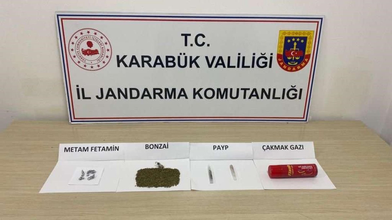Karabük'te uyuşturucu operasyonu (23 Ocak 2024)