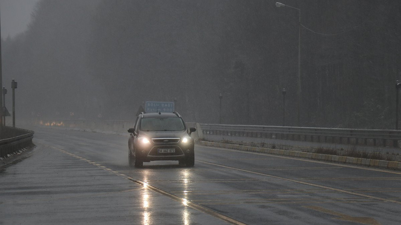 İstanbul ve Ankara'ya gidecekler dikkat! Kar başladı…