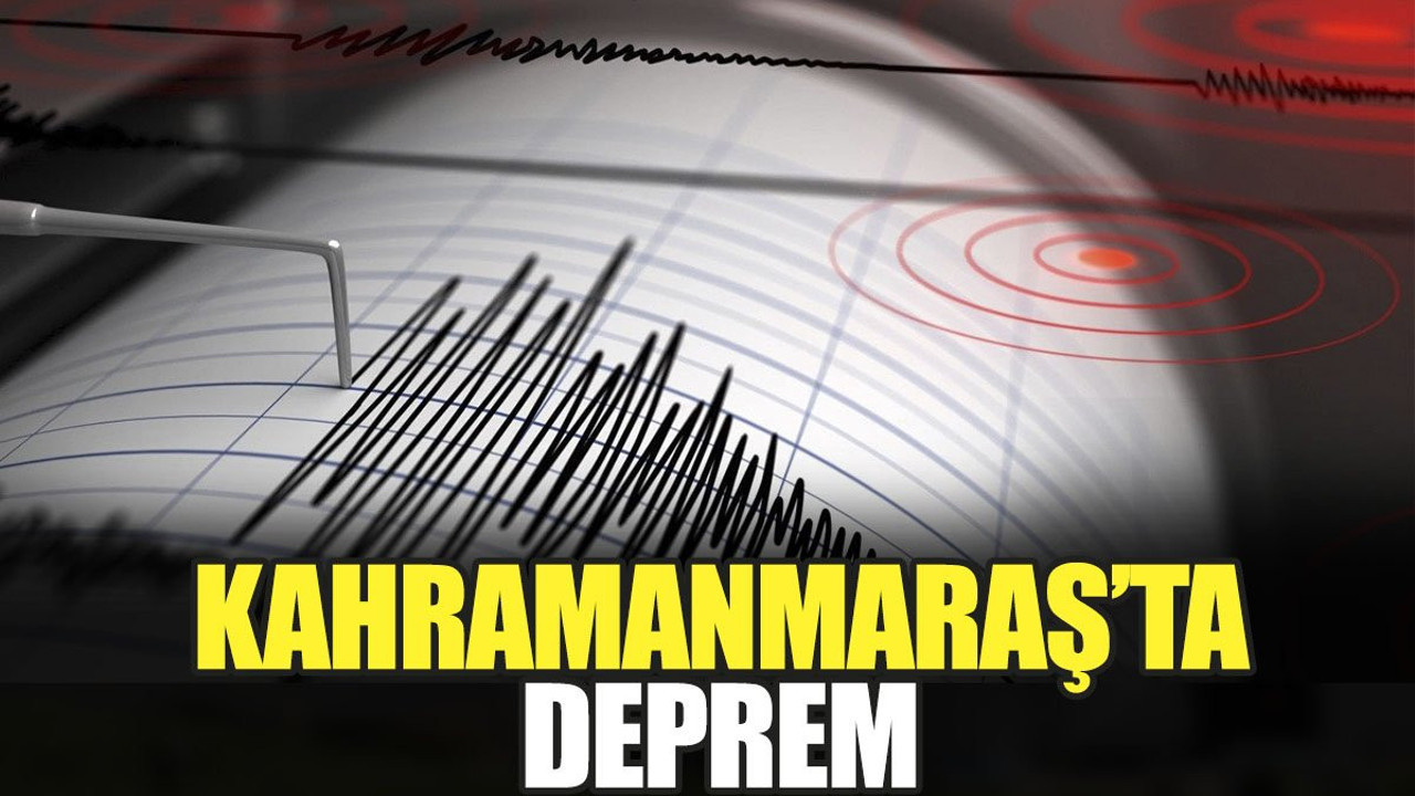 Son dakika... Kahramanmaraş'ta deprem (26 Ocak 2024)