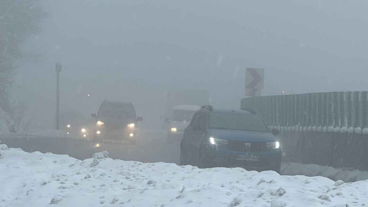 Bolu Dağı’ndan geçecekler dikkat. Önünüzü göremeyebilirsiniz