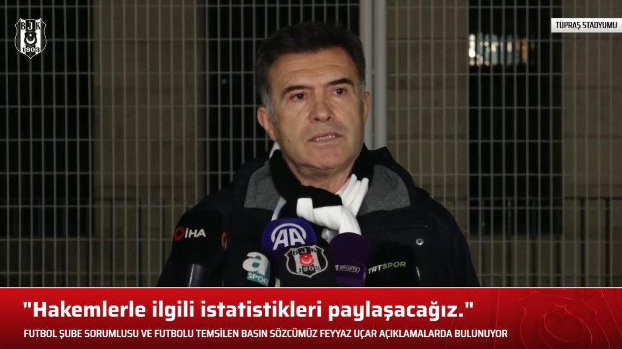 Beşiktaş maç bitmeden Feyyaz Uçar'ı sahaya sürdü