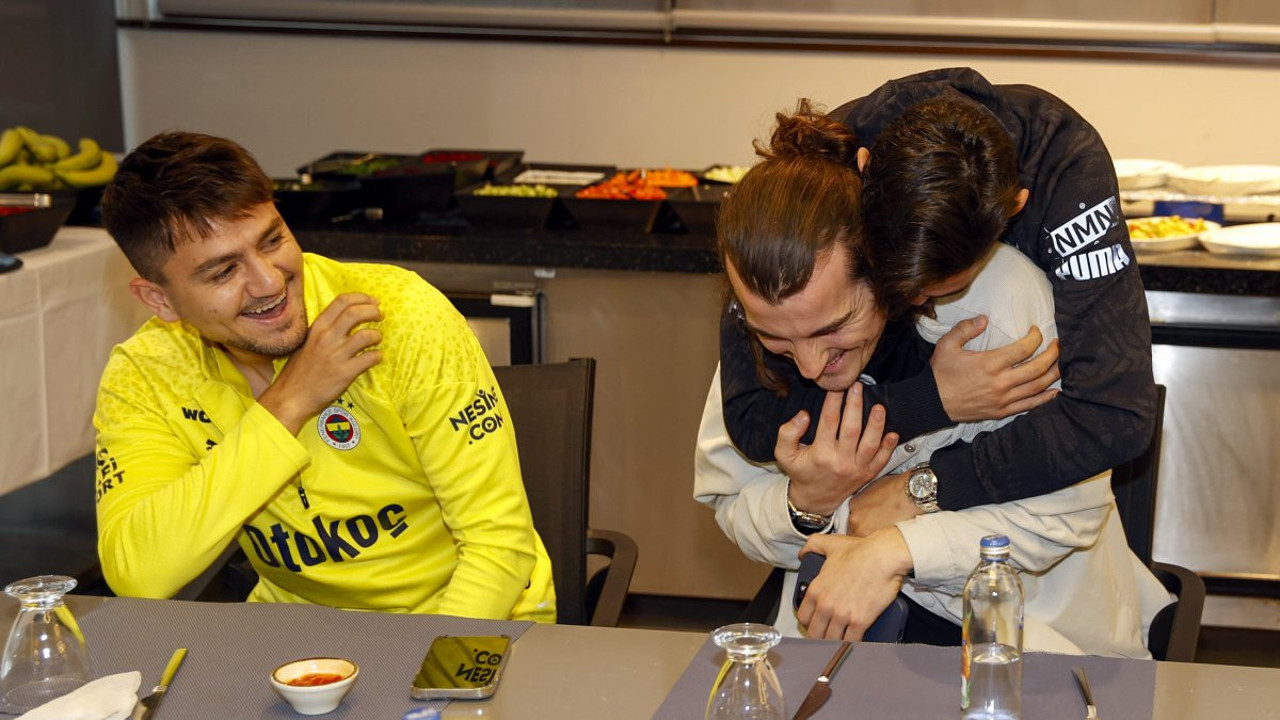 Fenerbahçe'de Çağlar Söyüncü rüzgarı. Krallar gibi karşılandı