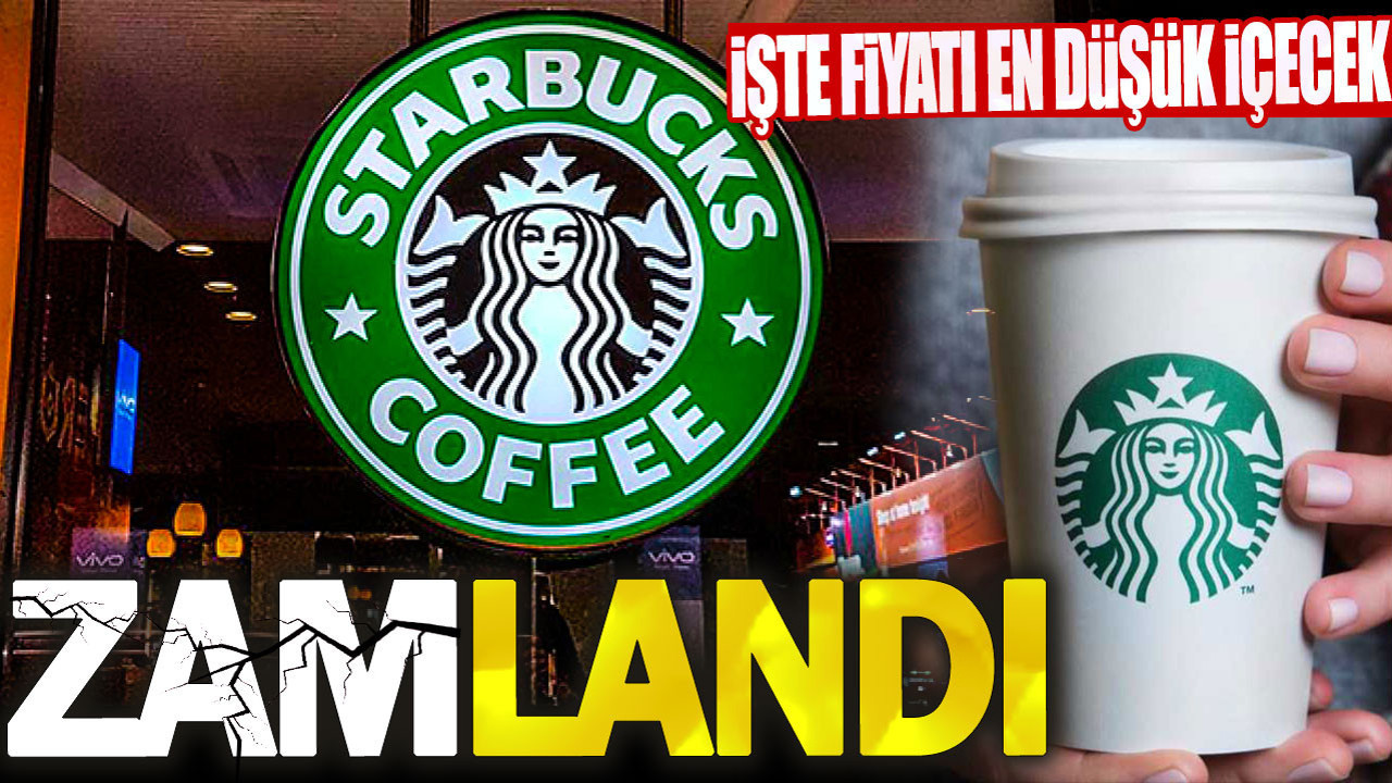 Starbucks zamlandı. İşte fiyatı en düşük içecek