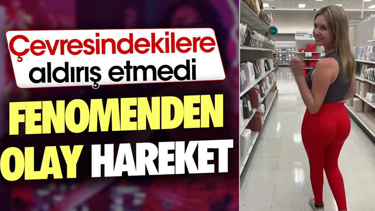 Fenomenden olay hareket. Çevresindekilere aldırış etmedi