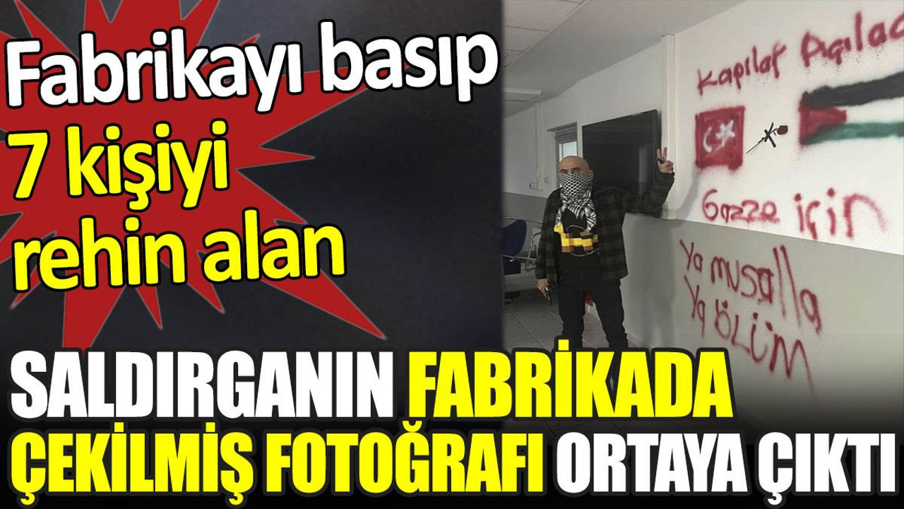 Son dakika... Gebze'deki saldırganın fotoğrafı ortaya çıktı