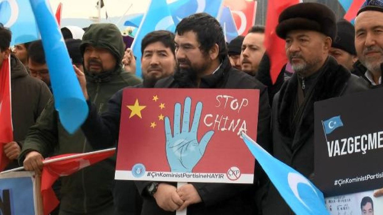 Sariyer'de Gulca Katliamı Protestosu