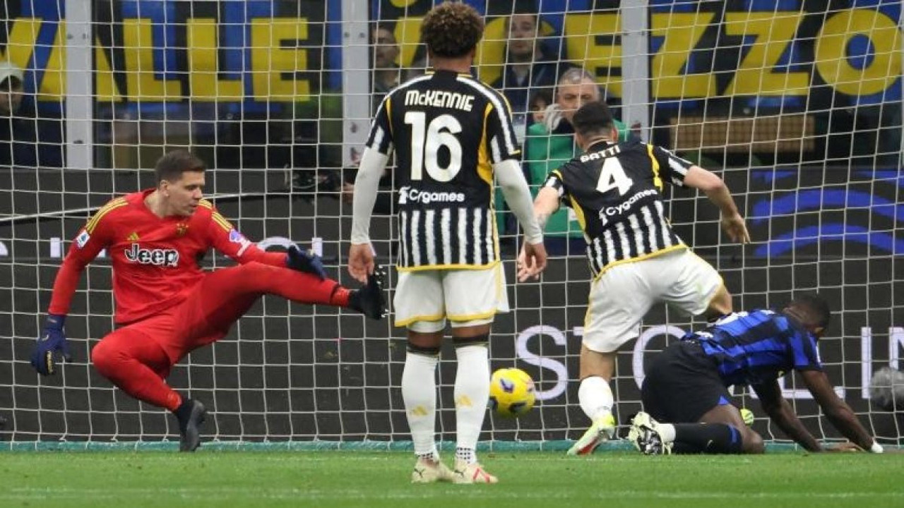 Inter Juventus maçında tek gol