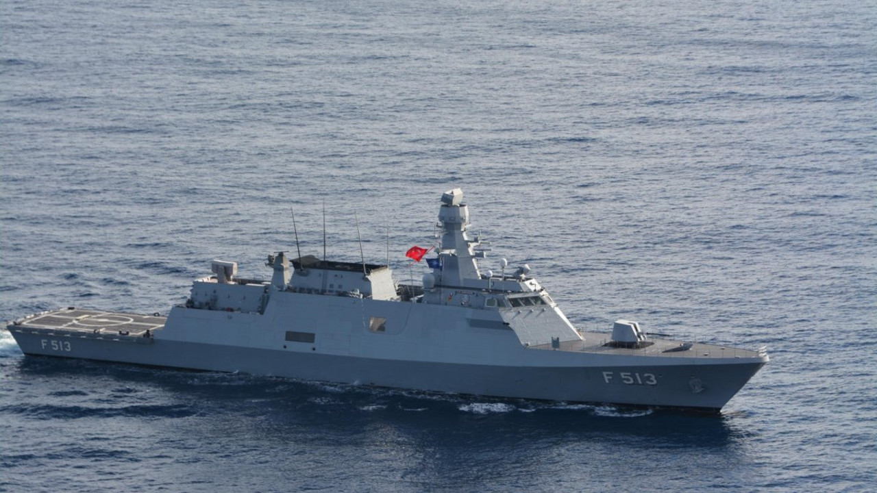 TCG BURGAZADA Doğu Akdeniz'de göreve başladı