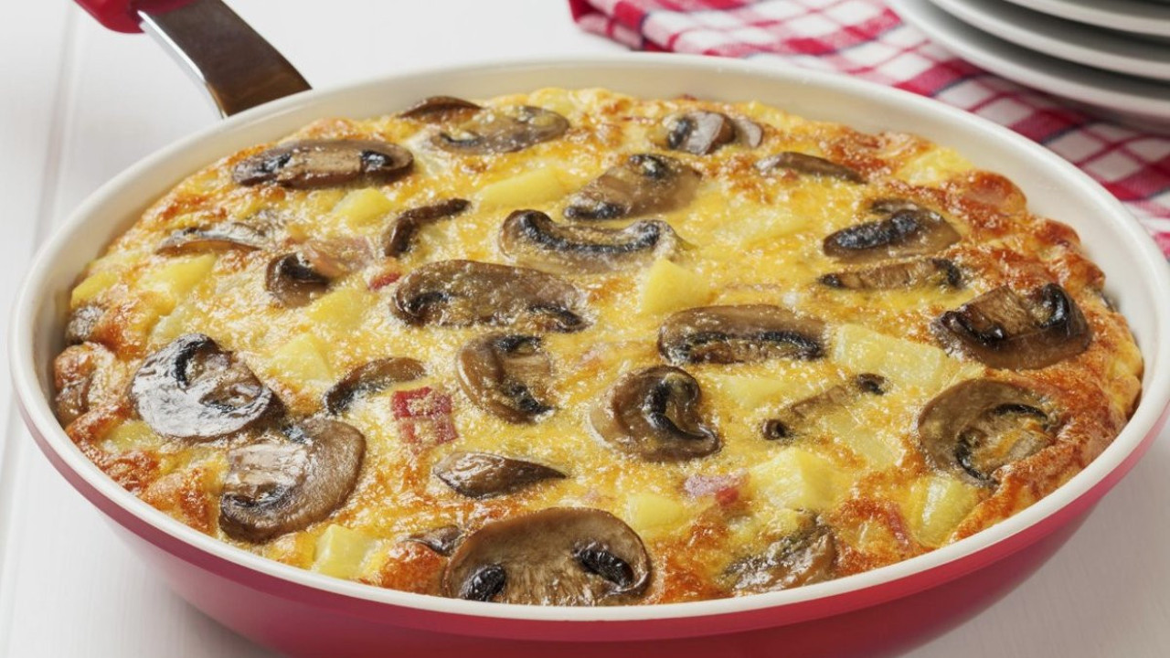 Mantarlı omlet nasıl yapılır?