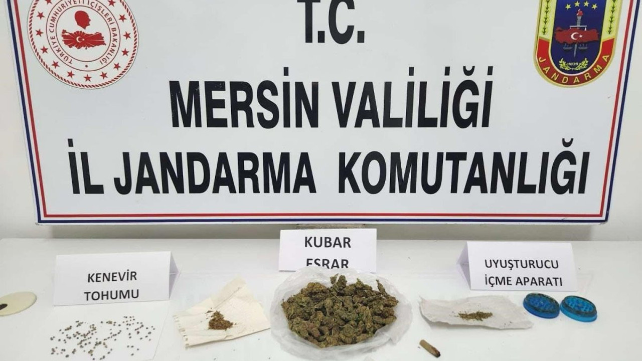Mersin’de uyuşturucu operasyonu (13 Şubat 2024)