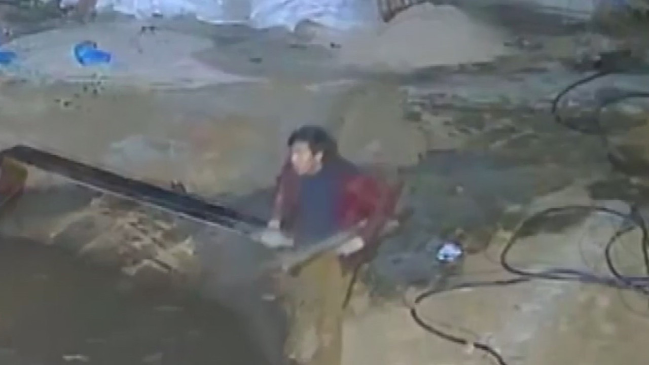 Gaziantep'te bir hırsız polis ekipler tarafından yakalandı